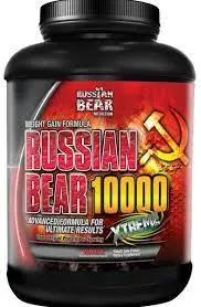  Russian Bear Weight Gainer 3kg Russian Bear 10000 Weight Gainer - Buy Online at Best Price in Pakistan